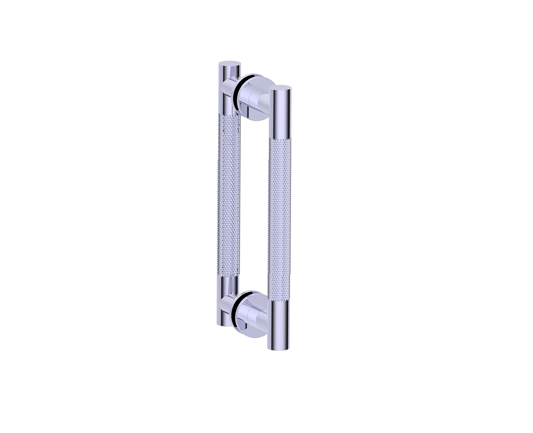 Circo Knurled Double Shower Door Handles in 